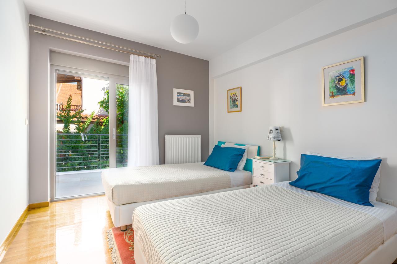 דירות Pórto Ráfti Luxurious House Near The Sea מראה חיצוני תמונה