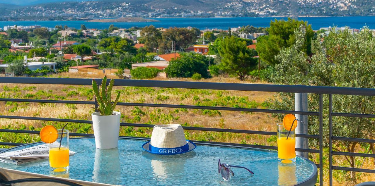 דירות Pórto Ráfti Luxurious House Near The Sea מראה חיצוני תמונה